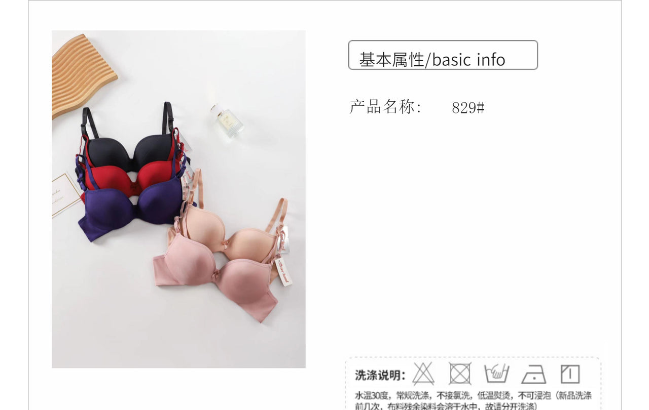 Special offer Sisterhood factory direct sales Southeast Asian cross-border underwear gathering adjustment breathable bra for women 829#